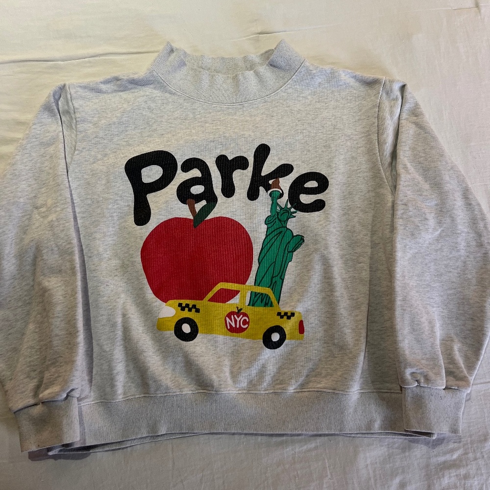PARKE NYC Mockneck Sweatshirt